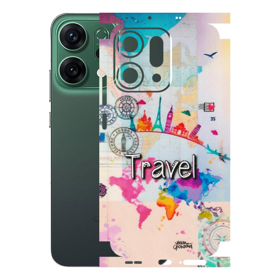 OPPO Phone Skins 2025 (All Models) - Travel The Wonders - Matte Finish (M-108) Oppo Reno 14 5G