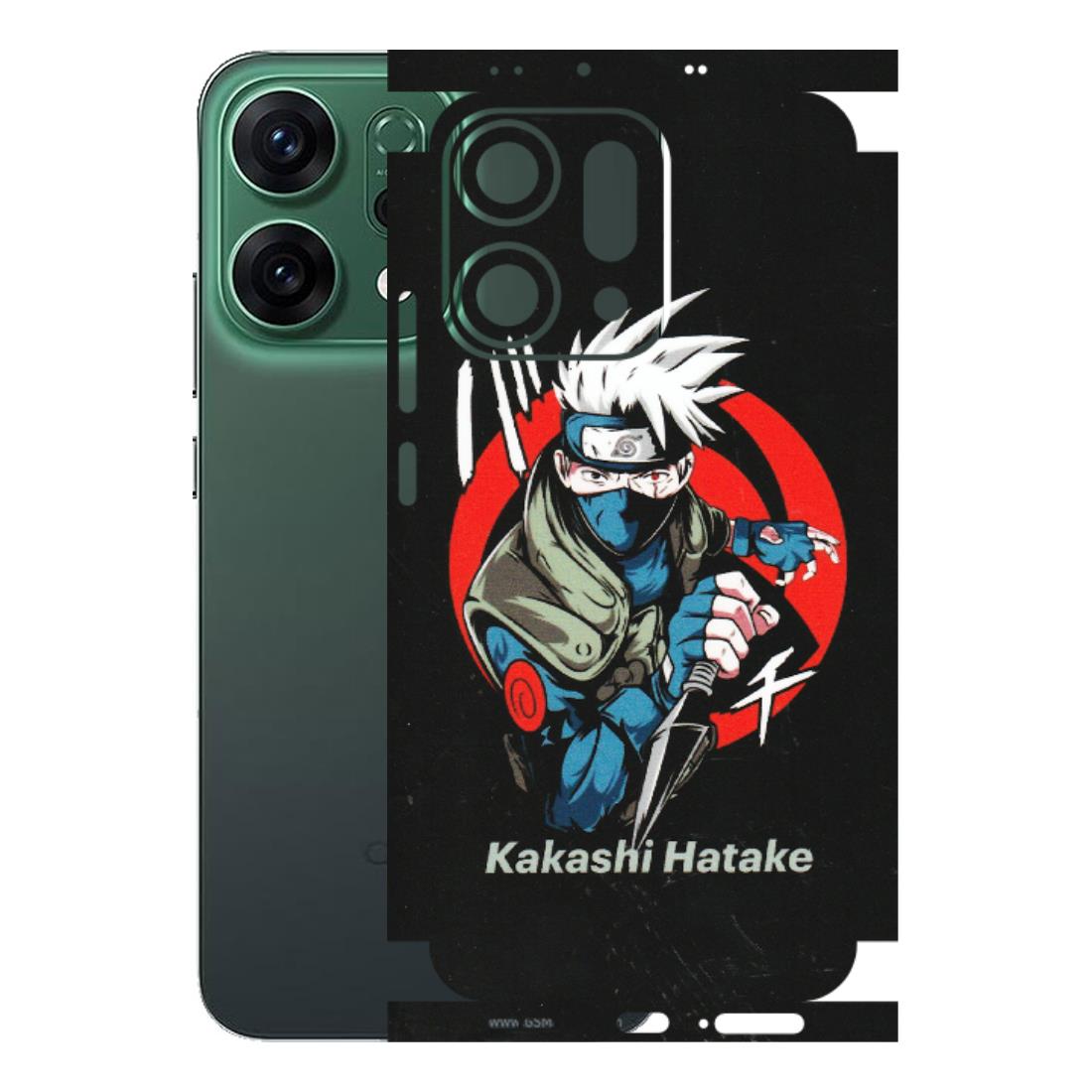 OPPO Phone Skins 2025 (All Models) - Naruto Kakashi Hatake Killer Latest - Matte Finish (M-114) Oppo Reno 14 5G