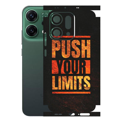 OPPO Phone Skins 2025 (All Models) - Push Your Limits Latest - Matte Finish (M-118) Oppo Reno 14 5G