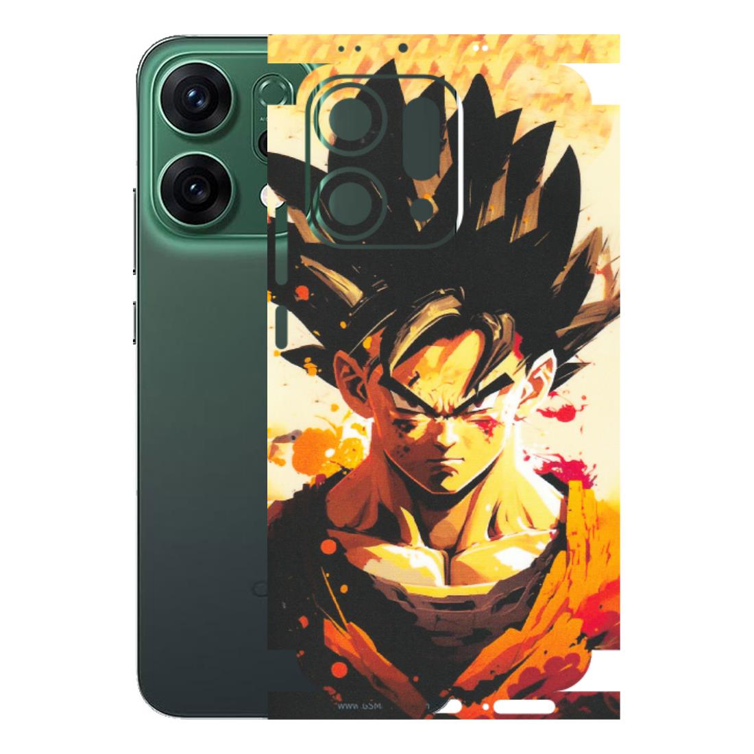 OPPO Phone Skins 2025 (All Models) - Angry Goku - Matte Finish (M-12) Oppo Reno 14 5G