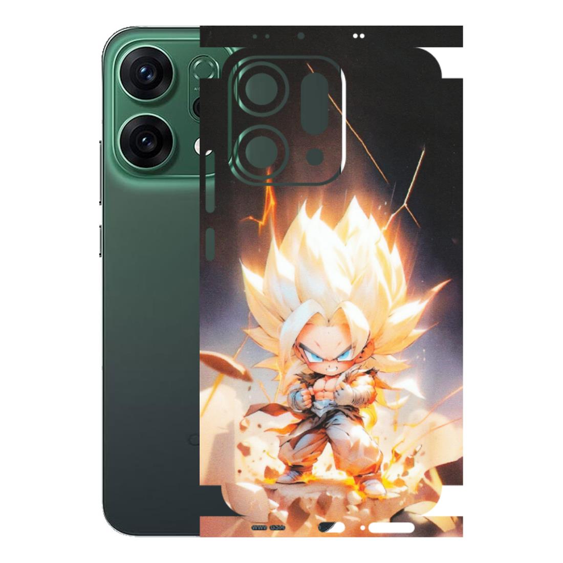 OPPO Phone Skins 2025 (All Models) - Goku Dragon Cute Anime - Matte Finish (M-131) Oppo Reno 14 5G