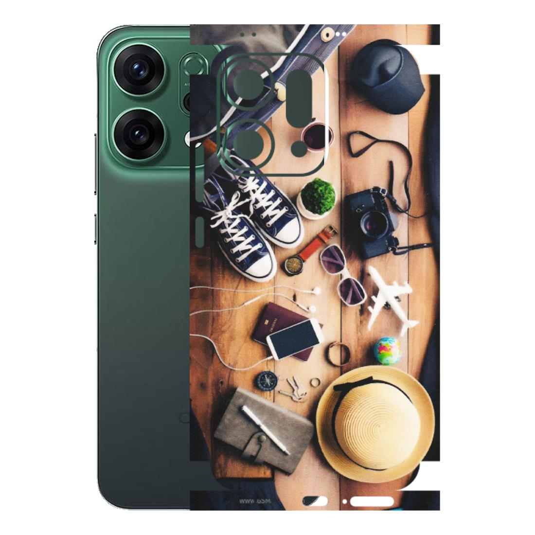 OPPO Phone Skins 2025 (All Models) - Travel Wanderlust - Matte Finish (M-133) Oppo Reno 14 5G