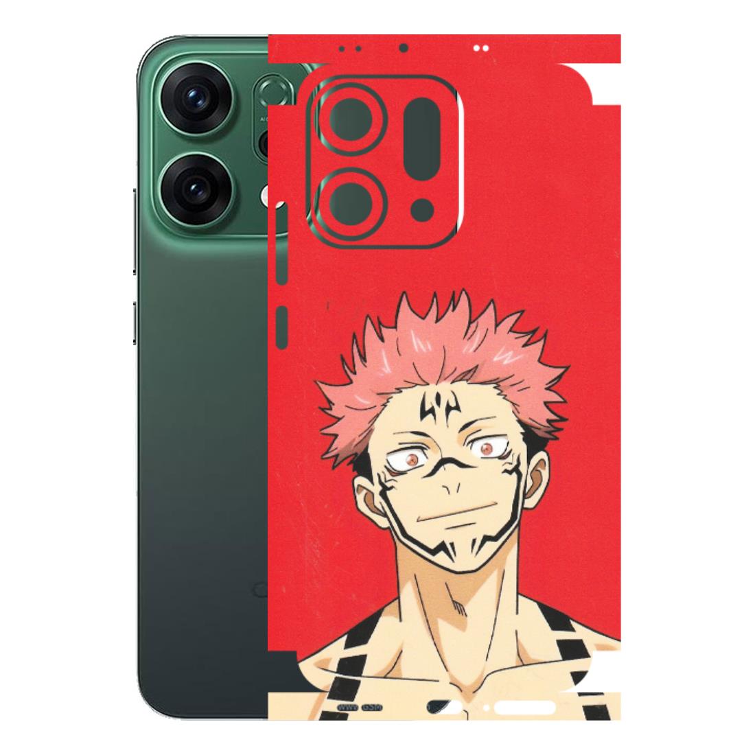 OPPO Phone Skins 2025 (All Models) - Ryomen Sukuna Fun Anime - Matte Finish (M-153) Oppo Reno 14 5G