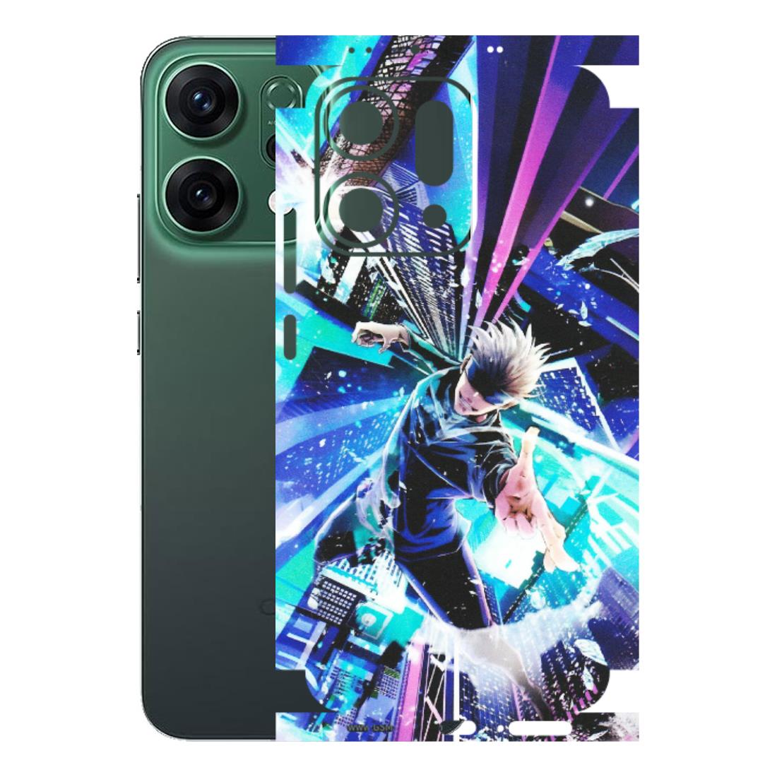 OPPO Phone Skins 2025 (All Models) - Manga Action Jujustu Kaisen Anime - Matte Finish (M-155) Oppo Reno 14 5G