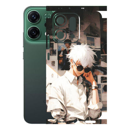 OPPO Phone Skins 2025 (All Models) - Gojo Satoru Jujustu Kaisen Anime - Matte Finish (M-156) Oppo Reno 14 5G