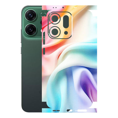 OPPO Phone Skins 2025 (All Models) - Colourful Silk Cloth - Matte Finish (M-165) Oppo Reno 14 5G