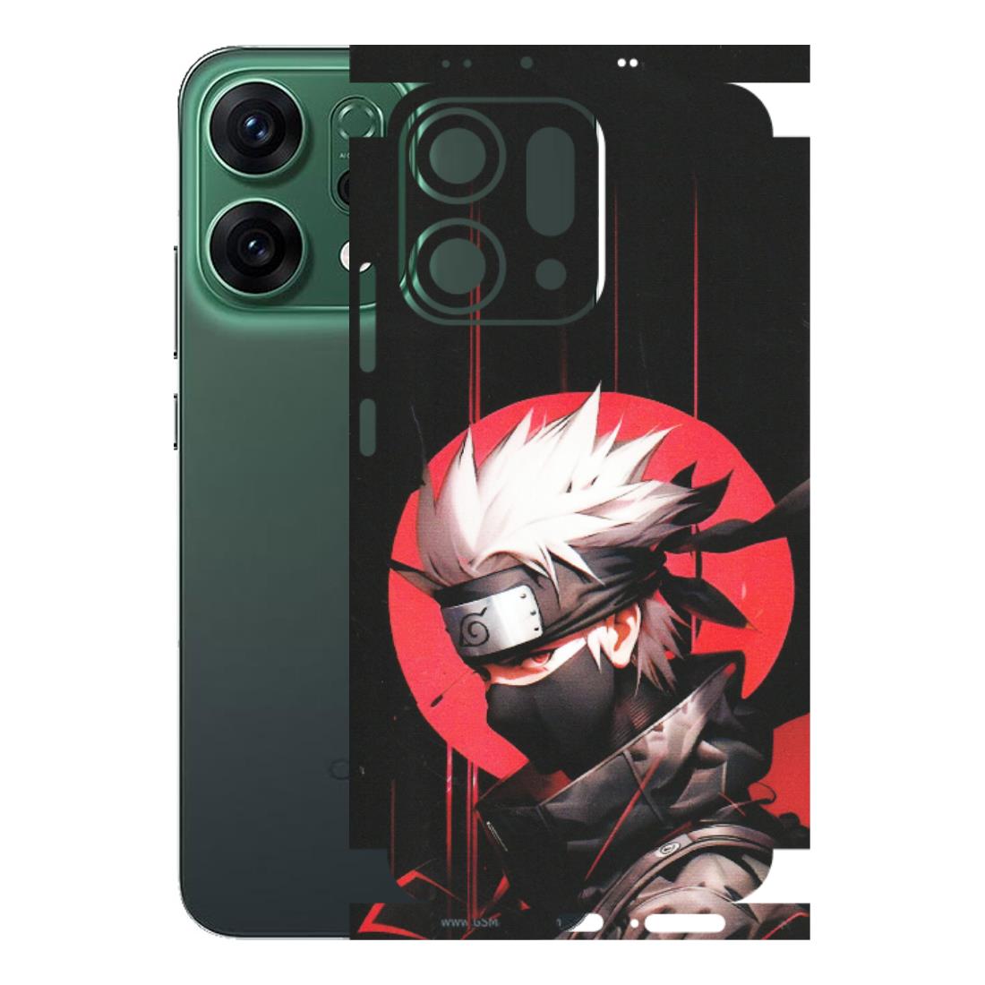 OPPO Phone Skins 2025 (All Models) - Naruto Anime Blood - Matte Finish (M-170) Oppo Reno 14 5G