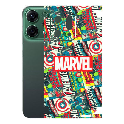 OPPO Phone Skins 2025 (All Models) - Marvel Comic Lover - Matte Finish (M-30) Oppo Reno 14 5G