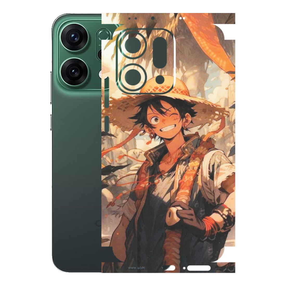 OPPO Phone Skins 2025 (All Models) - Anime Character Smile - Matte Finish (M-33) Oppo Reno 14 5G