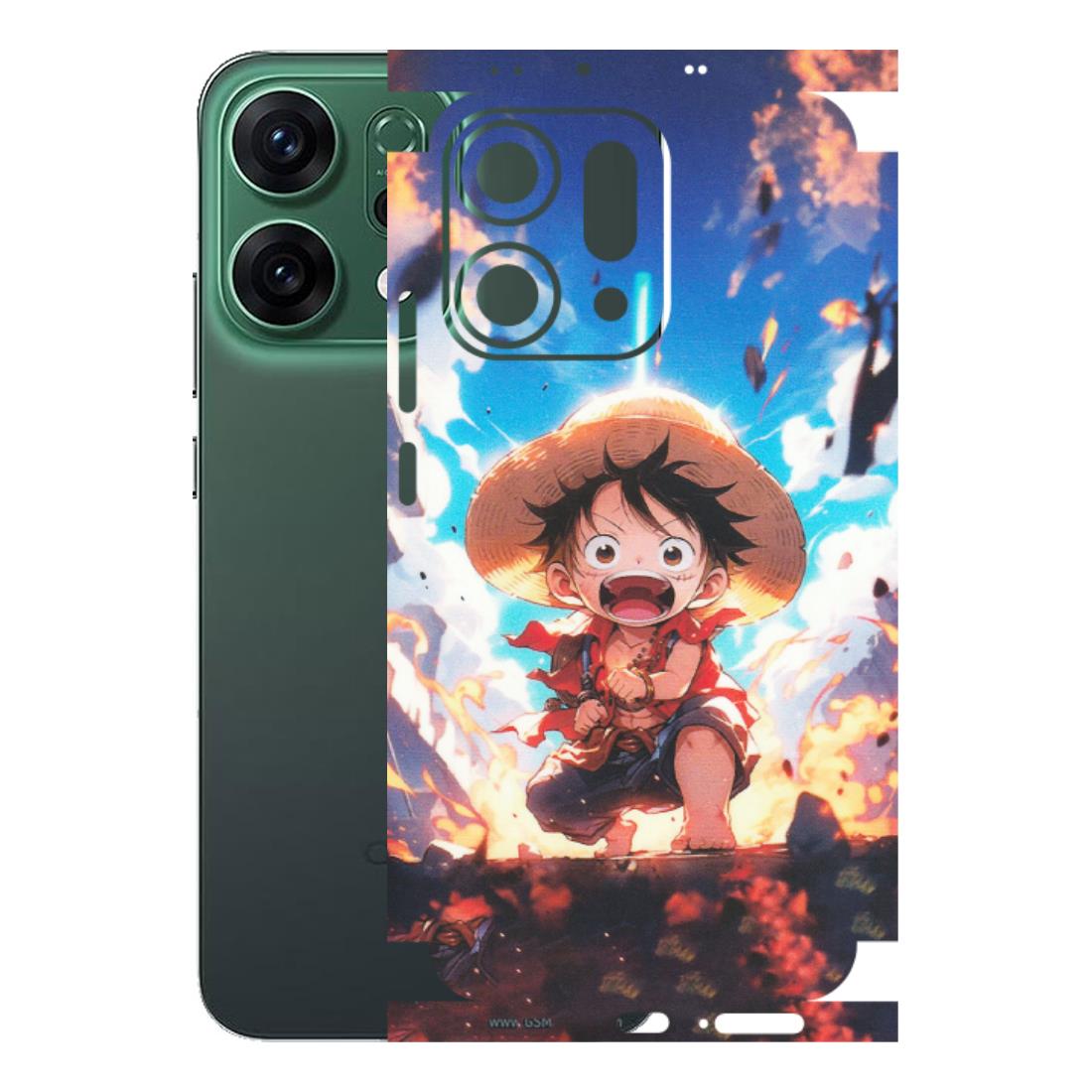 OPPO Phone Skins 2025 (All Models) - Toon One Piece Cute Character - Matte Finish (M-35) Oppo Reno 14 5G