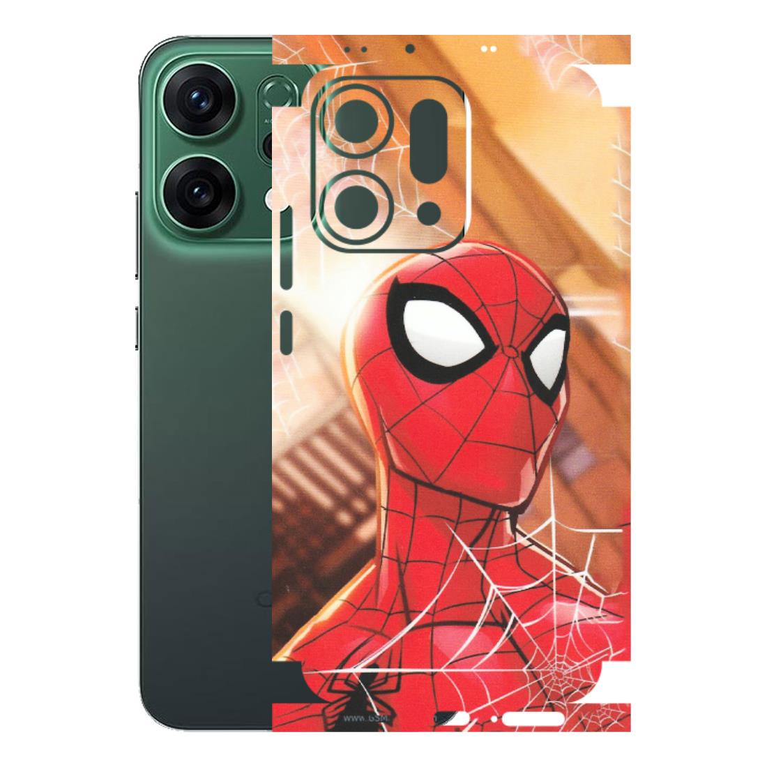 OPPO Phone Skins 2025 (All Models) - Spiderman Face New - Matte Finish (M-41) Oppo Reno 14 5G