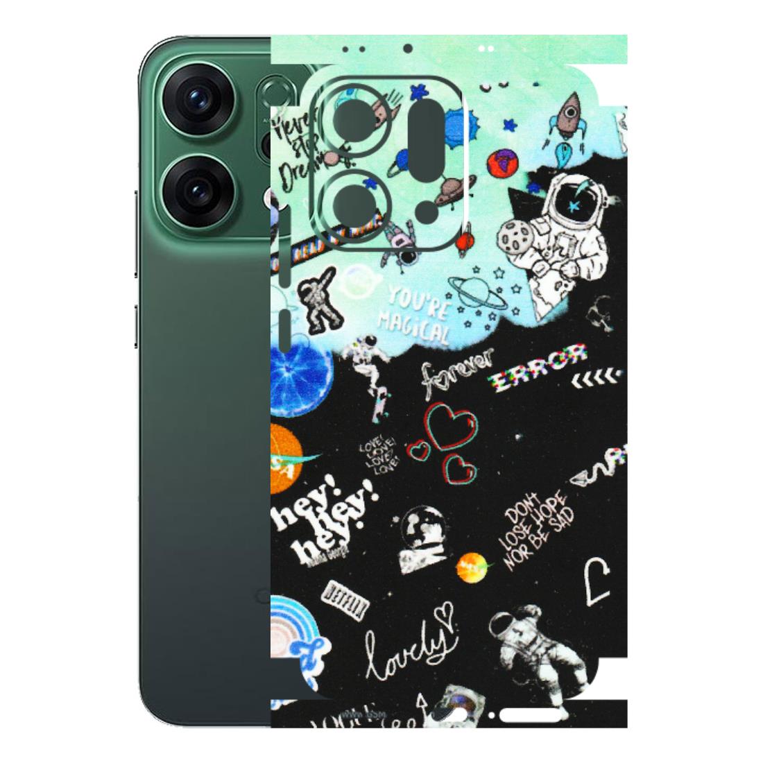 OPPO Phone Skins 2025 (All Models) - Living In A Space Dream - Matte Finish (M-46) Oppo Reno 14 5G