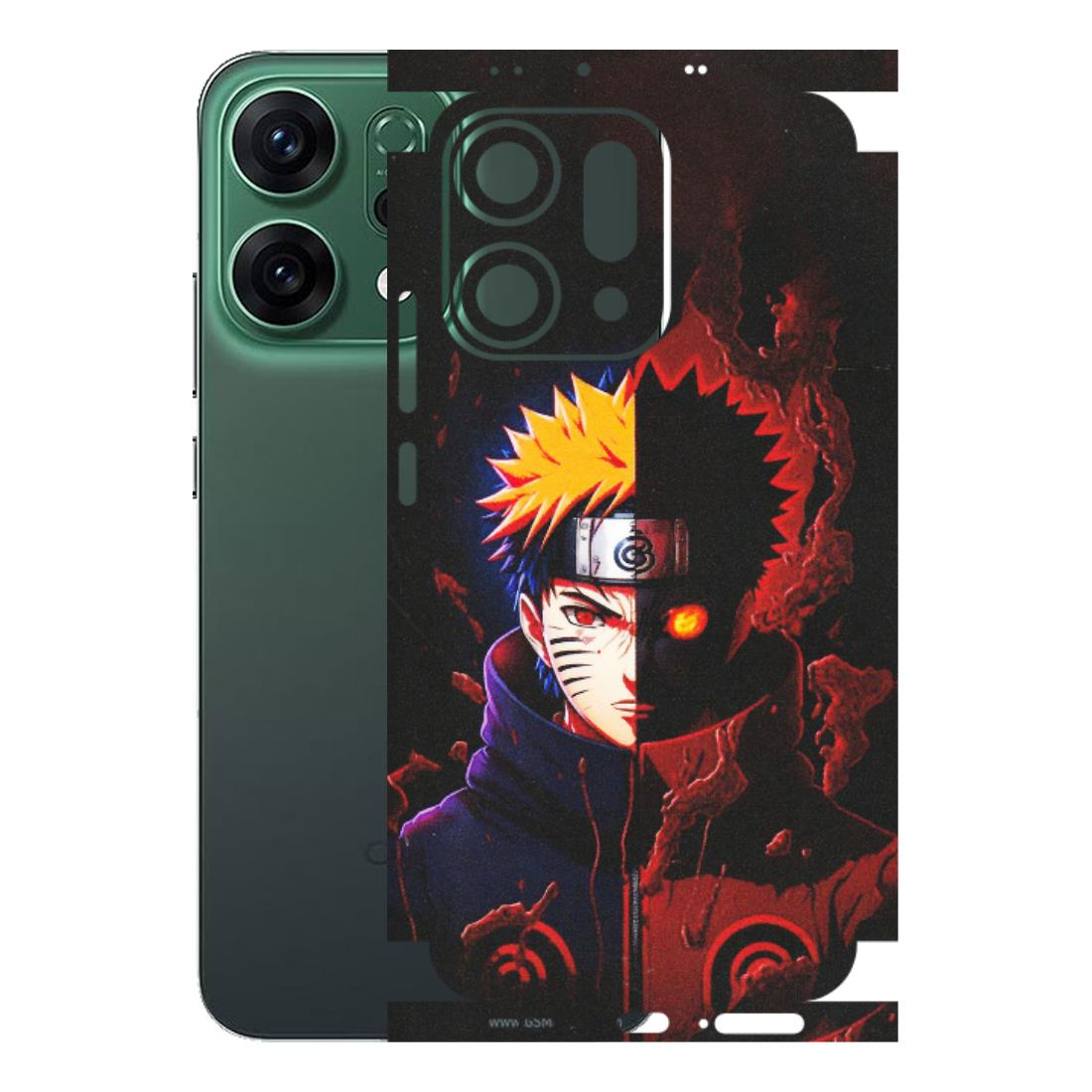 OPPO Phone Skins 2025 (All Models) - Naruto X Evil - Matte Finish (M-70) Oppo Reno 14 5G