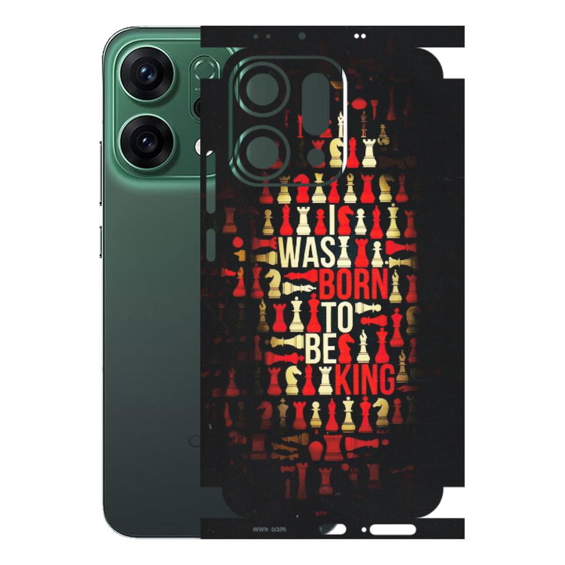 OPPO Phone Skins 2025 (All Models) - Born To Be King - Matte Finish (M-73) Oppo Reno 14 5G
