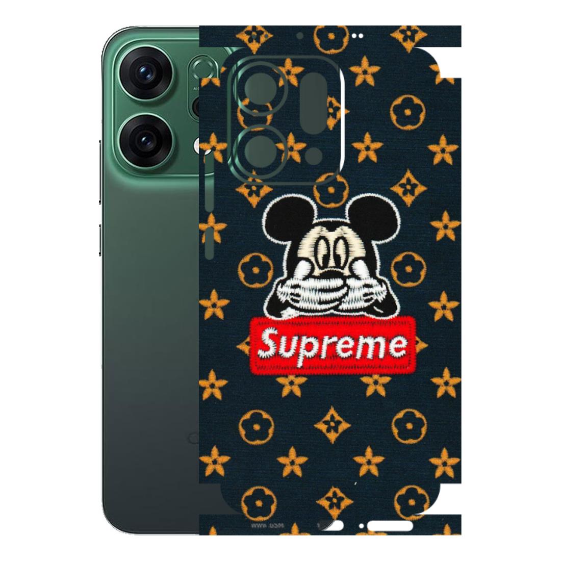OPPO Phone Skins 2025 (All Models) - Mickey Supreme - Matte Finish (M-83) Oppo Reno 14 5G