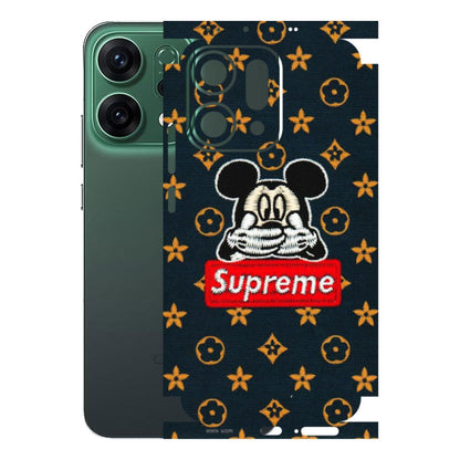 OPPO Phone Skins 2025 (All Models) - Mickey Supreme - Matte Finish (M-83) Oppo Reno 14 5G