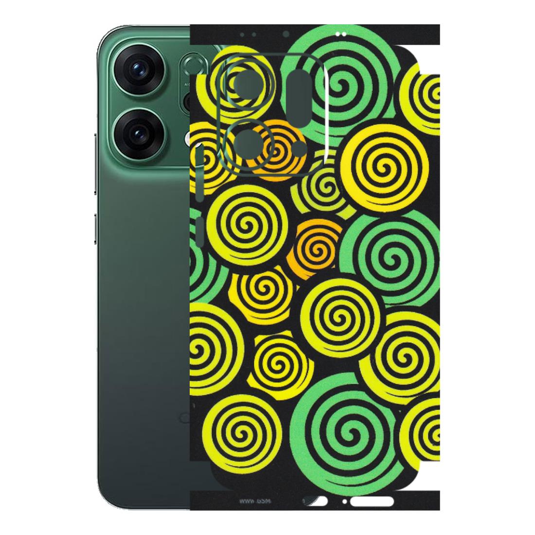 OPPO Phone Skins 2025 (All Models) - Crazy Spiral - Matte Finish (M-91) Oppo Reno 14 5G