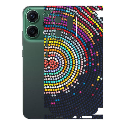 OPPO Phone Skins 2025 (All Models) - Rainbow Dot Mandala - Matte Finish (M-97) Oppo Reno 14 5G