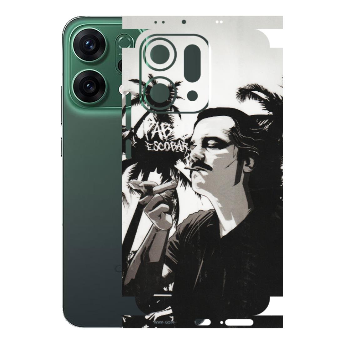 OPPO Phone Skins 2025 (All Models) - Pab Escobar - Transparent Finish (T-05) Oppo Reno 14 5G