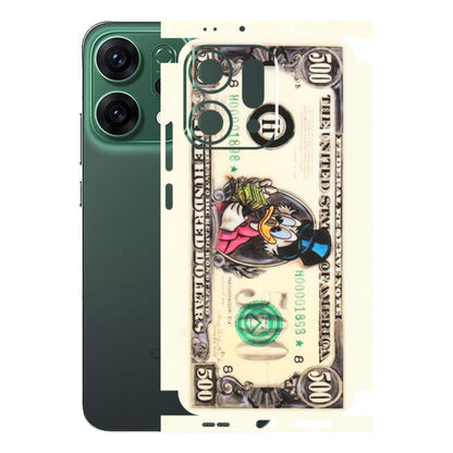 OPPO Phone Skins 2025 (All Models) - Five Hundred Dollar Duck - Transparent Finish (T-15) Oppo Reno 14 5G