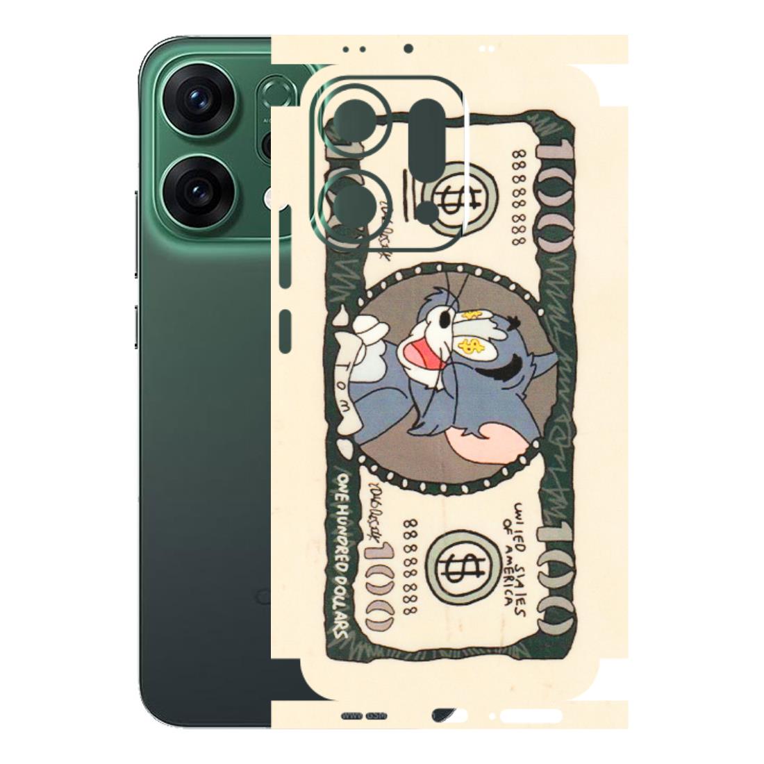 OPPO Phone Skins 2025 (All Models) - One Hundred Dollar Tom - Transparent Finish (T-16) Oppo Reno 14 5G