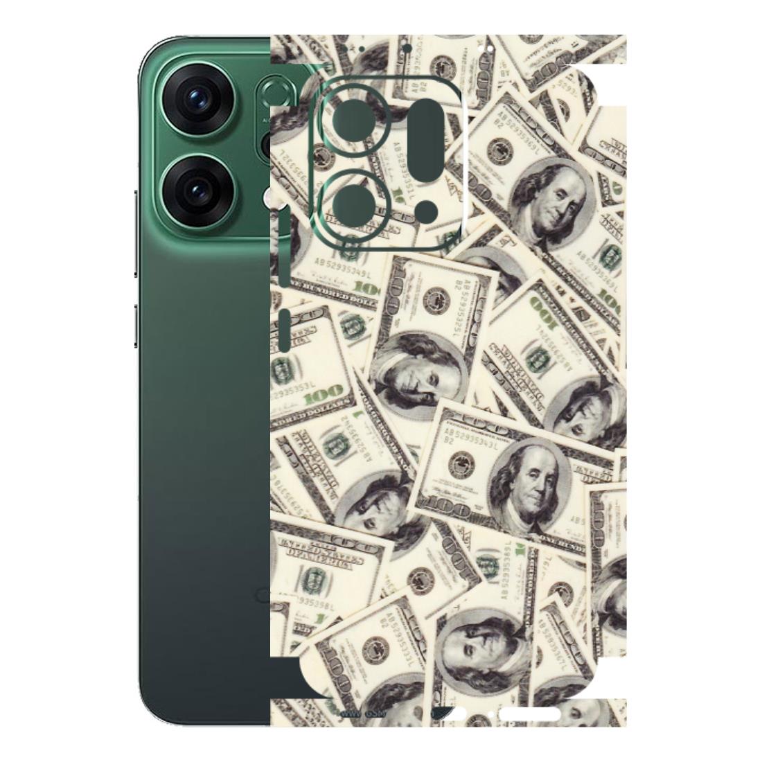OPPO Phone Skins 2025 (All Models) - Dollar Lover - Transparent Finish (T-17) Oppo Reno 14 5G