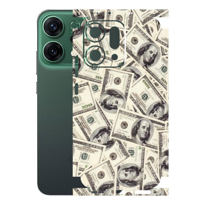 OPPO Phone Skins 2025 (All Models) - Dollar Lover - Transparent Finish (T-17) Oppo Reno 14 5G