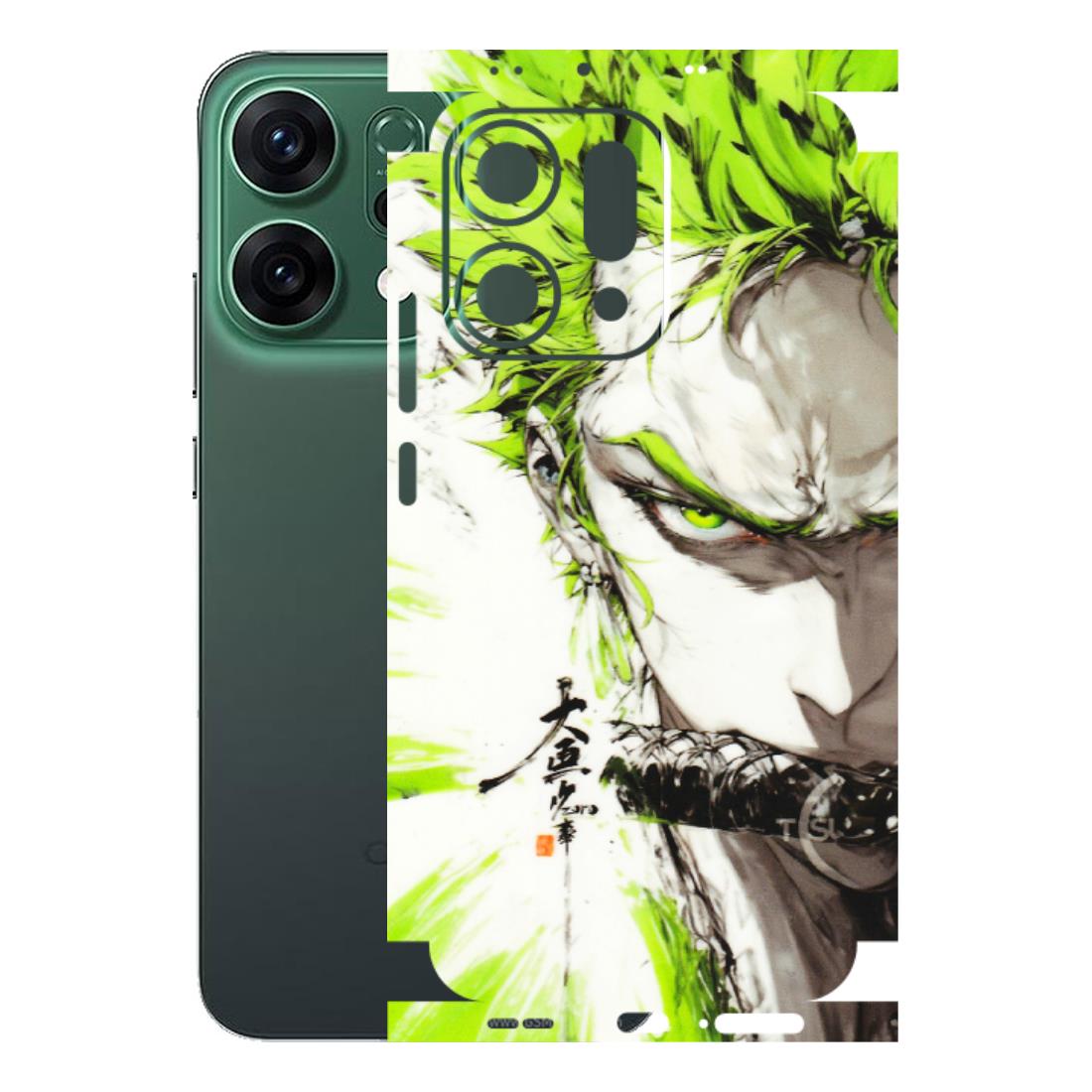 OPPO Phone Skins 2025 (All Models) - Roro Taku Anime - Transparent Finish (T-18) Oppo Reno 14 5G
