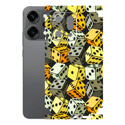 OPPO Phone Skins 2025 (All Models) - Dices Of Life - 3D Embossed Finish (L-04) Oppo Reno 14 Pro 5G
