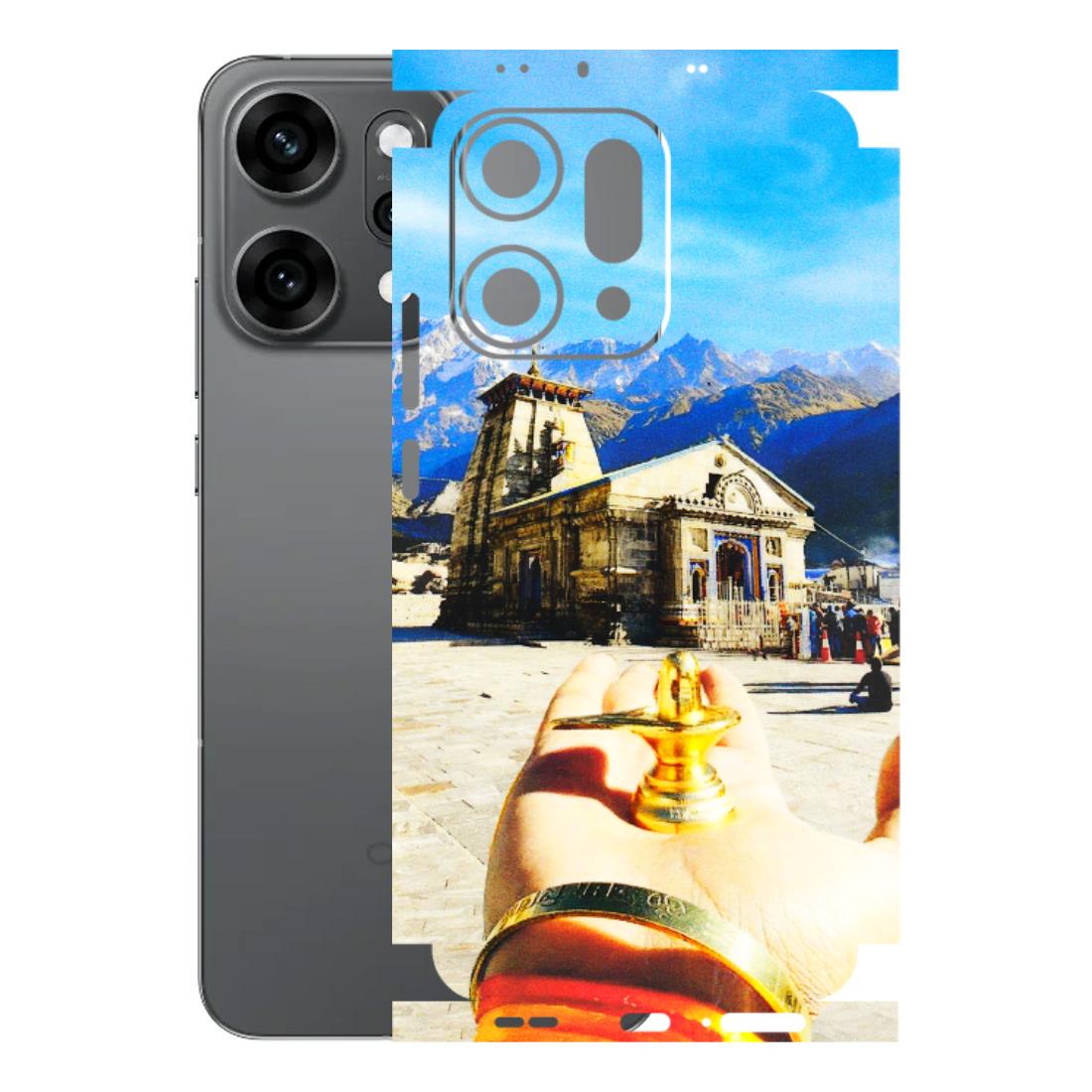 OPPO Phone Skins 2025 (All Models) - Beauty of Kedarnath - 3D Embossed Finish (L-108) Oppo Reno 14 Pro 5G