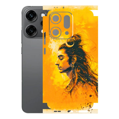 OPPO Phone Skins 2025 (All Models) - Shiv Shakti - 3D Embossed Finish (L-14) Oppo Reno 14 Pro 5G