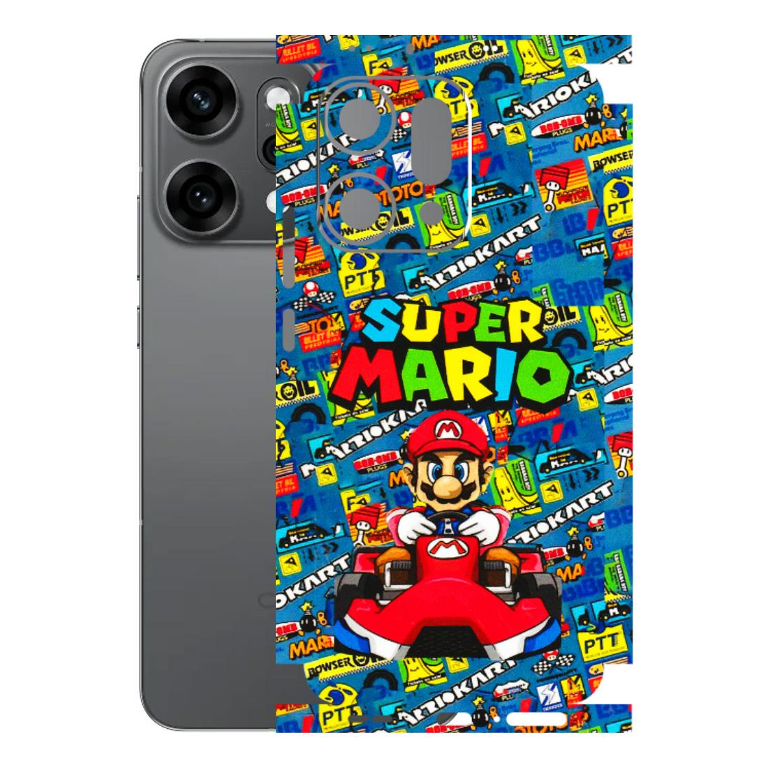 OPPO Phone Skins 2025 (All Models) - Super Mario Kart - 3D Embossed Finish (L-140) Oppo Reno 14 Pro 5G