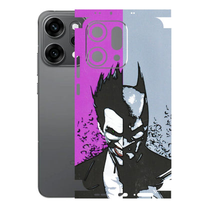 OPPO Phone Skins 2025 (All Models) - Batman & Joker - 3D Embossed Finish (L-143) Oppo Reno 14 Pro 5G
