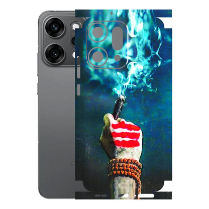 OPPO Phone Skins 2025 (All Models) - Mahadev Bhakt - 3D Embossed Finish (L-146) Oppo Reno 14 Pro 5G