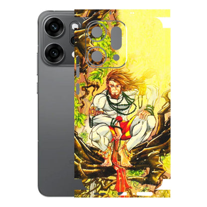 OPPO Phone Skins 2025 (All Models) - Lord Hanuman - 3D Embossed Finish (L-152) Oppo Reno 14 Pro 5G
