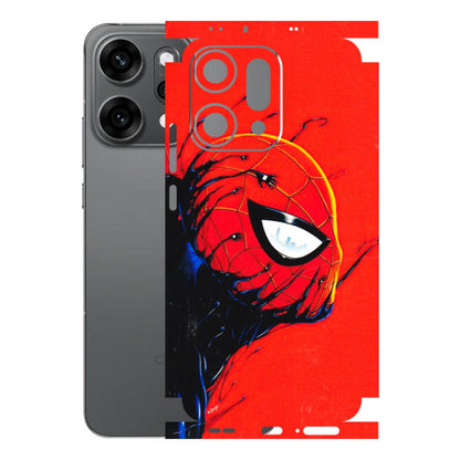 OPPO Phone Skins 2025 (All Models) - Spiderman Face Venom - 3D Embossed Finish (L-165) Oppo Reno 14 Pro 5G