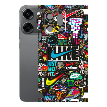 OPPO Phone Skins 2025 (All Models) - Just Do It Doodles - 3D Embossed Finish (L-166) Oppo Reno 14 Pro 5G