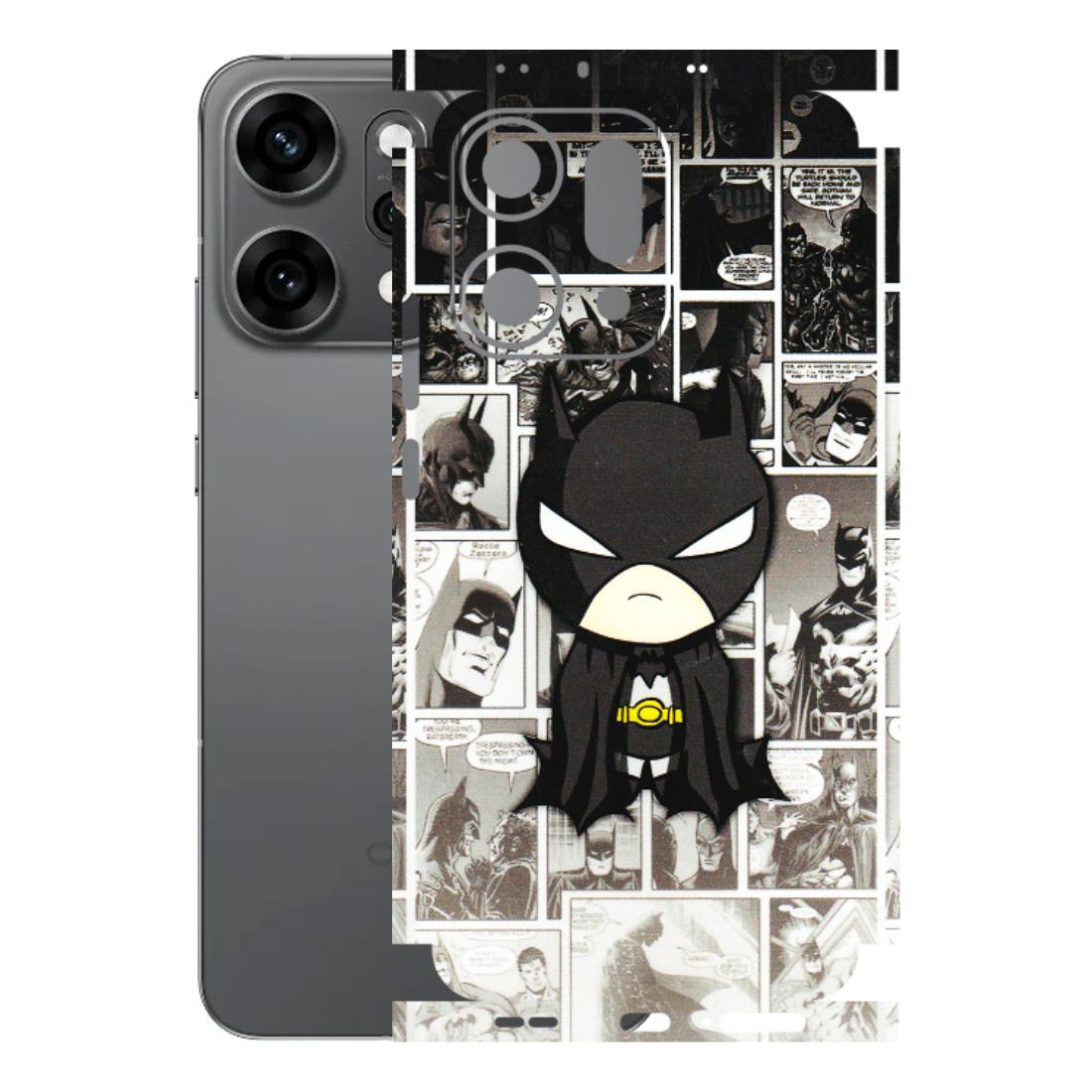 OPPO Phone Skins 2025 (All Models) - Toon Batman - 3D Embossed Finish (L-182) Oppo Reno 14 Pro 5G