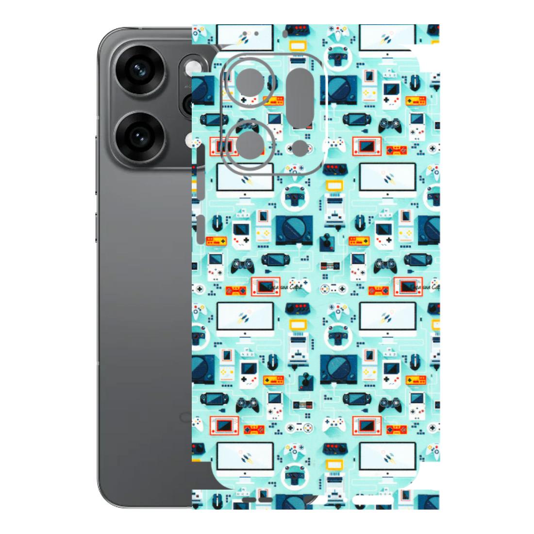 OPPO Phone Skins 2025 (All Models) - Gadgets Doodle - 3D Embossed Finish (L-184) Oppo Reno 14 Pro 5G
