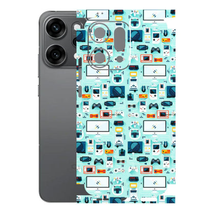 OPPO Phone Skins 2025 (All Models) - Gadgets Doodle - 3D Embossed Finish (L-184) Oppo Reno 14 Pro 5G