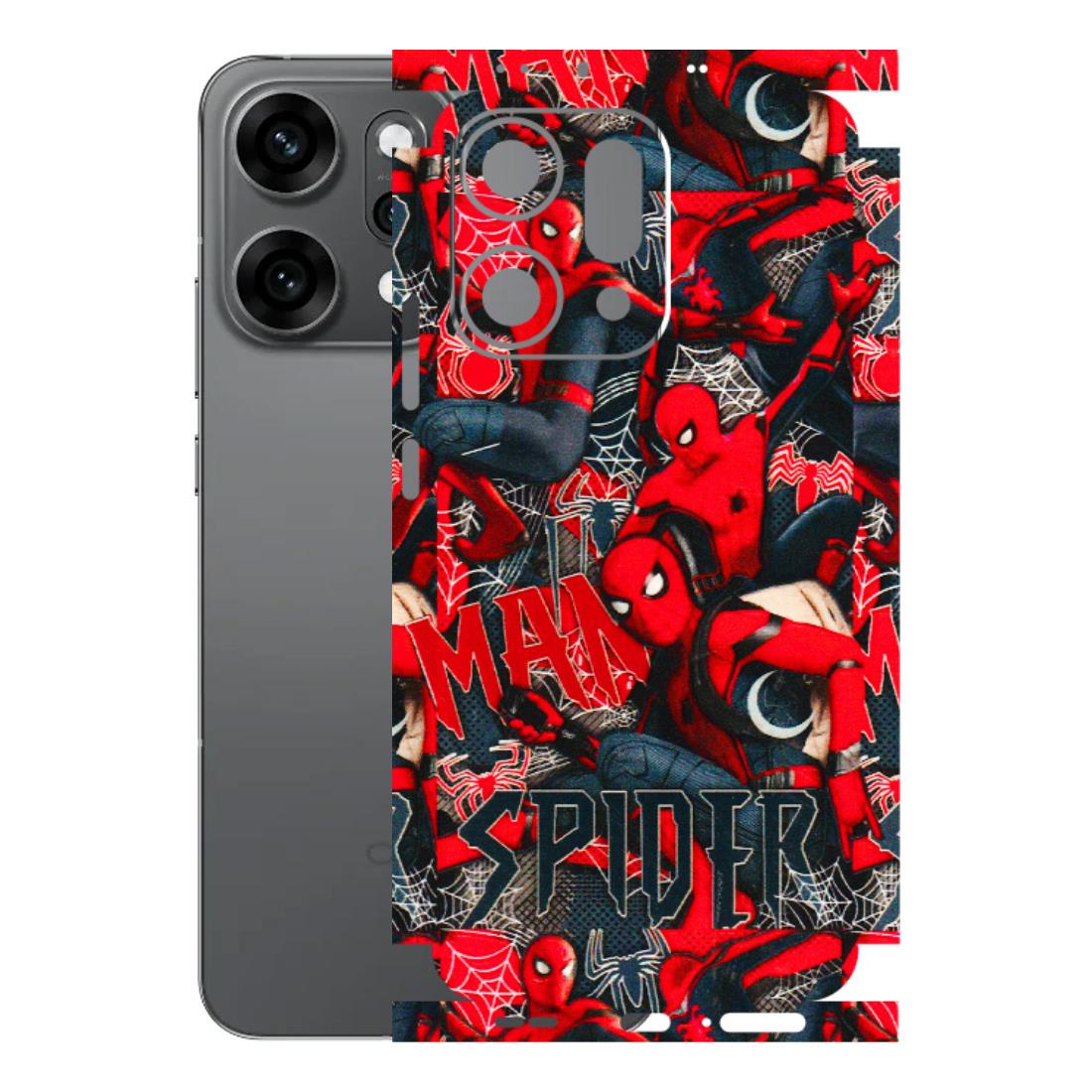 OPPO Phone Skins 2025 (All Models) - SpiderMan Cool - 3D Embossed Finish (L-188) Oppo Reno 14 Pro 5G