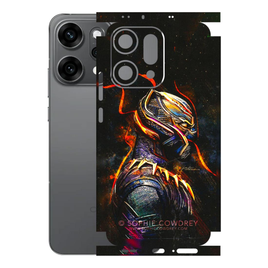 OPPO Phone Skins 2025 (All Models) - Black Panther - 3D Embossed Finish (L-190) Oppo Reno 14 Pro 5G