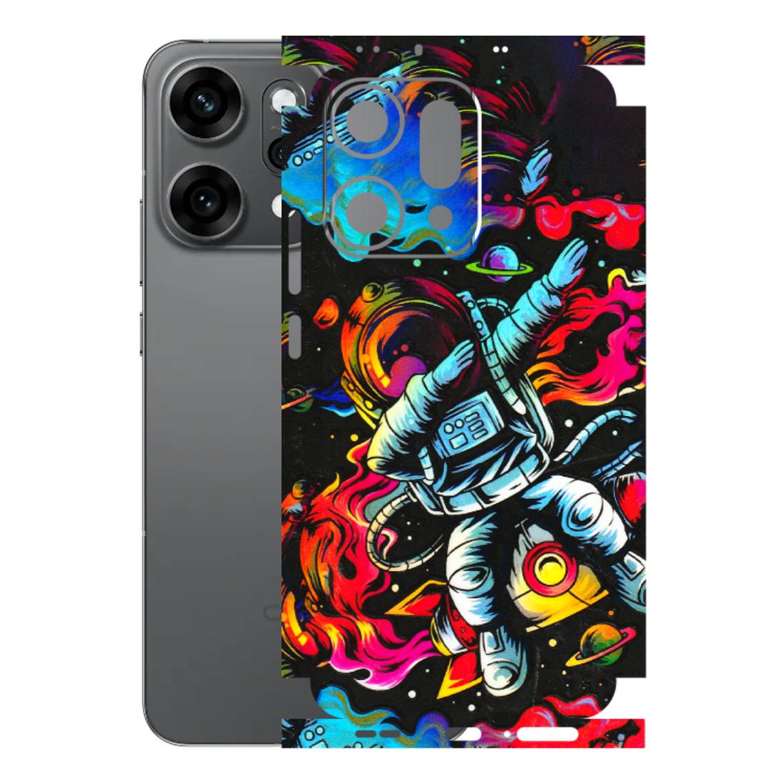 OPPO Phone Skins 2025 (All Models) - Astronaut Dope - 3D Embossed Finish (L-191) Oppo Reno 14 Pro 5G