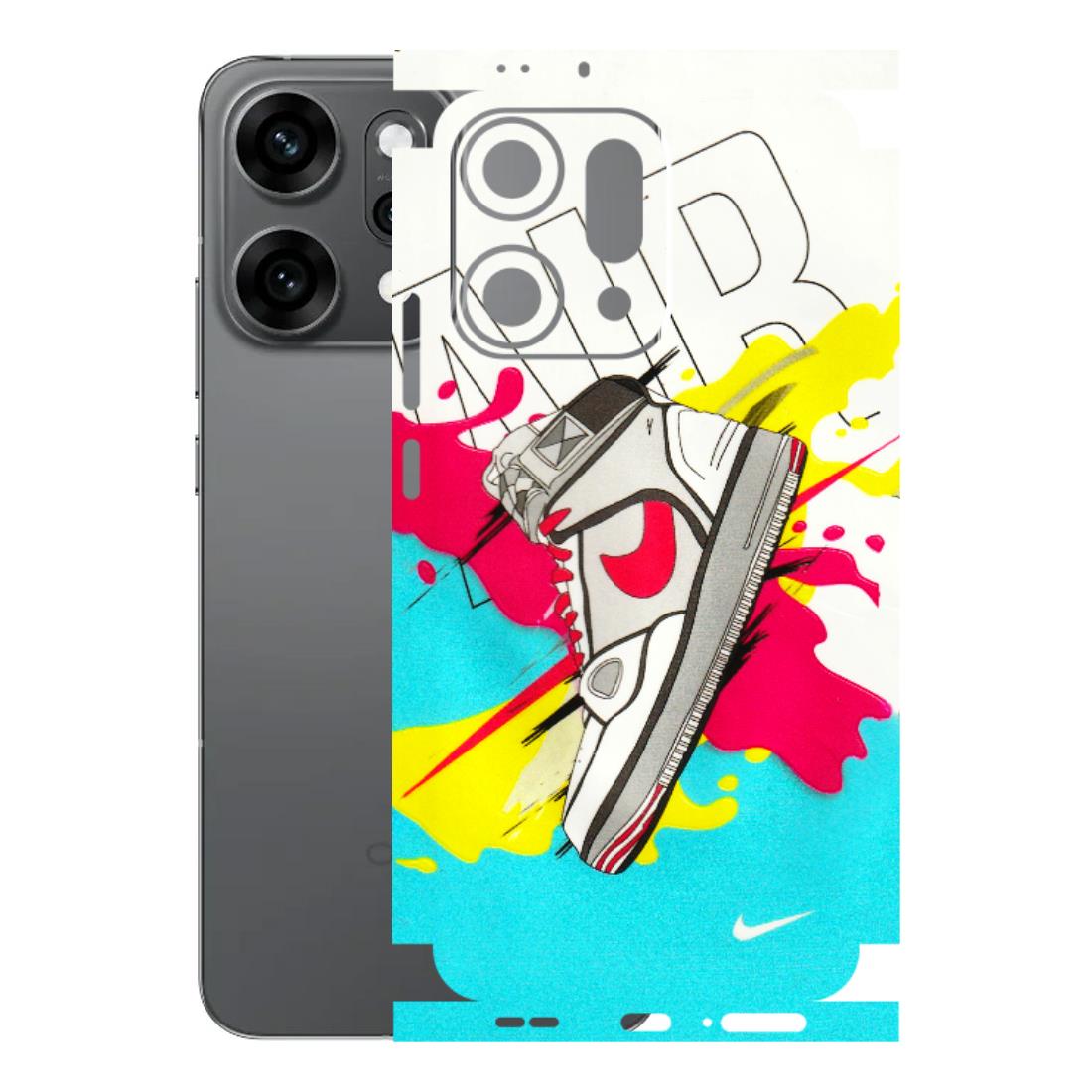 OPPO Phone Skins 2025 (All Models) - Sneaker - 3D Embossed Finish (L-207) Oppo Reno 14 Pro 5G