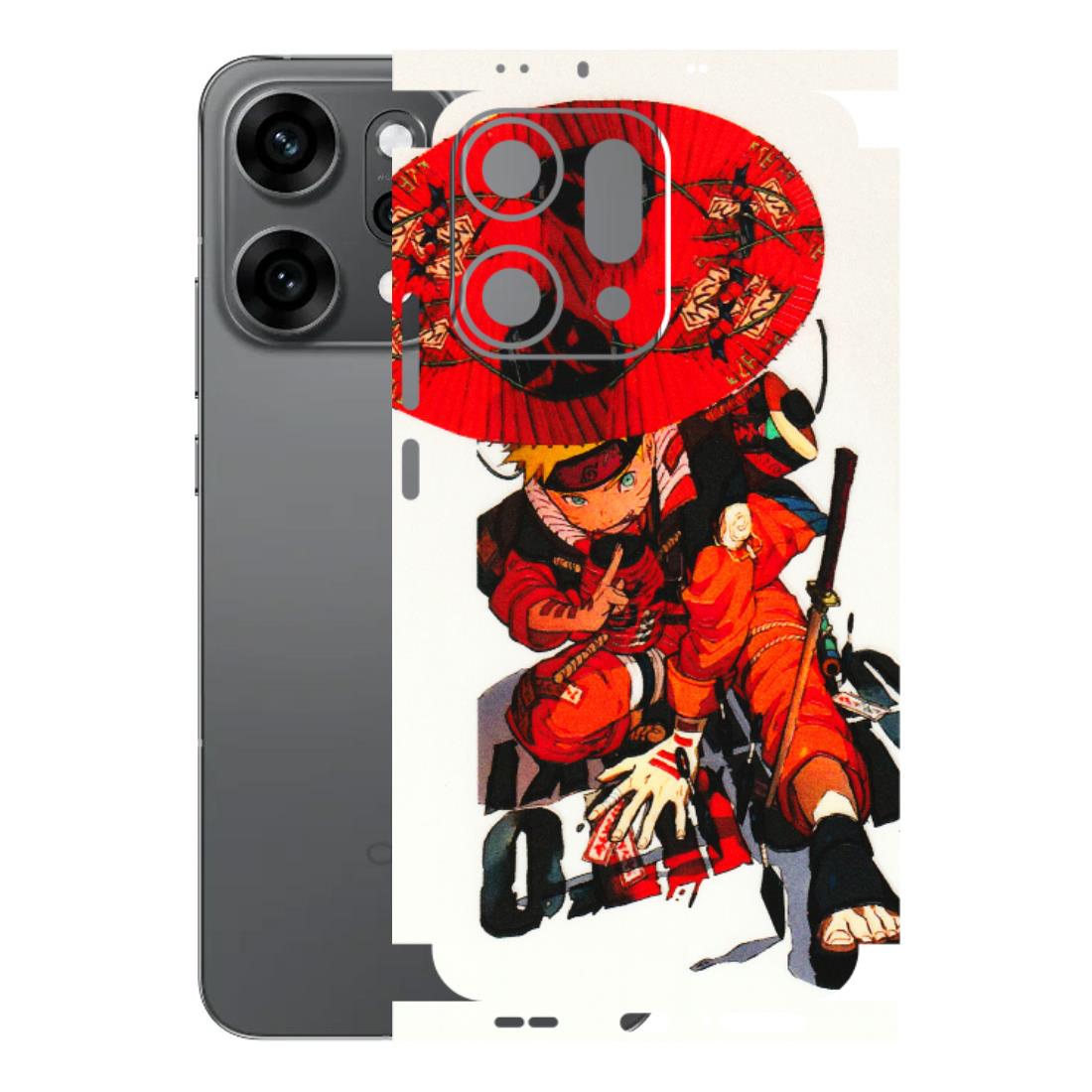 OPPO Phone Skins 2025 (All Models) - Naruto - 3D Embossed Finish (L-208) Oppo Reno 14 Pro 5G