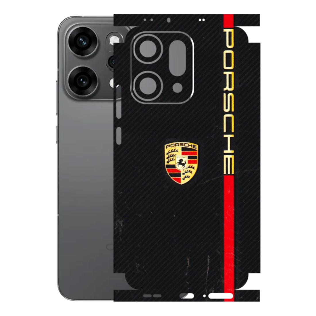OPPO Phone Skins 2025 (All Models) - Premium Porsche - 3D Embossed Finish (L-225) Oppo Reno 14 Pro 5G