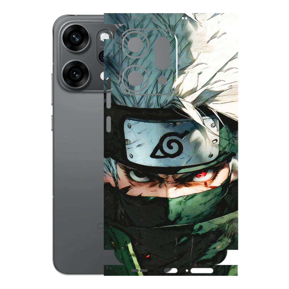 OPPO Phone Skins 2025 (All Models) - Kakashi Red Eye Focus - 3D Embossed Finish (L-227) Oppo Reno 14 Pro 5G