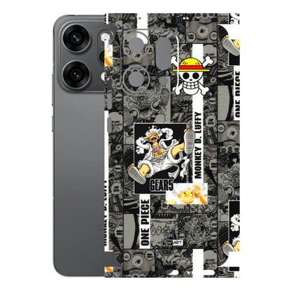 OPPO Phone Skins 2025 (All Models) - Cuffy Anime MonkeyCamic - 3D Embossed Finish (L-242) Oppo Reno 14 Pro 5G