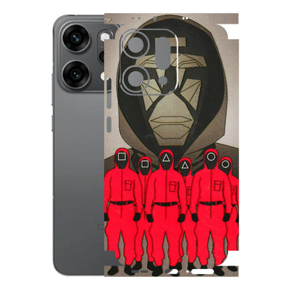 OPPO Phone Skins 2025 (All Models) - Squid Game Hero - 3D Embossed Finish (L-245) Oppo Reno 14 Pro 5G