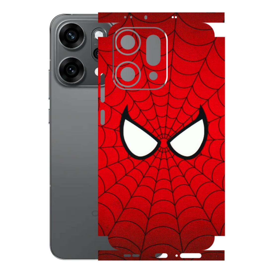 OPPO Phone Skins 2025 (All Models) - Spidey Eyes - 3D Embossed Finish (L-257) Oppo Reno 14 Pro 5G